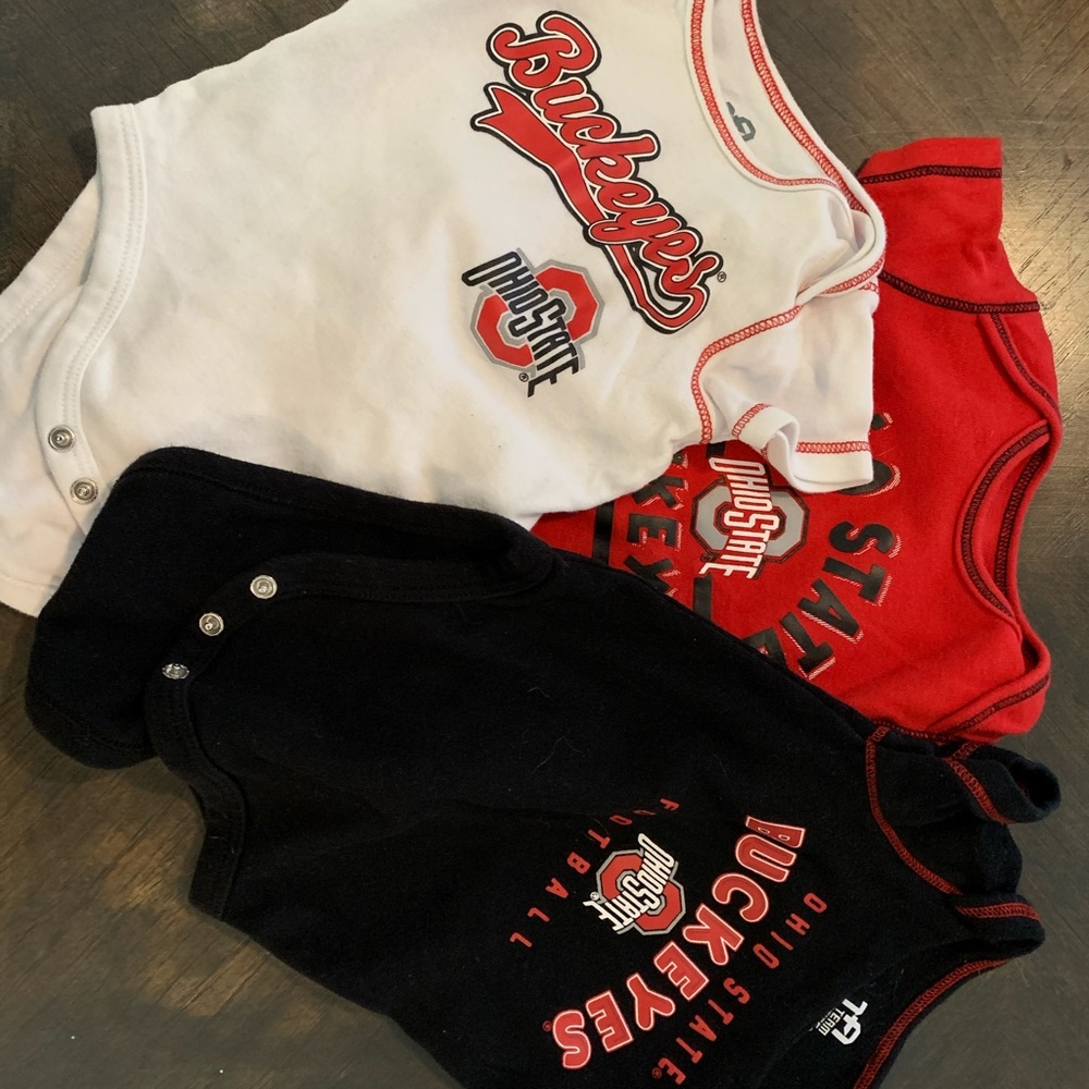 Ohio State Onesie Set